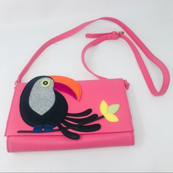 C Wonder Pink Tucan Purse Crossbody Bird Bag - Picture 2 of 8